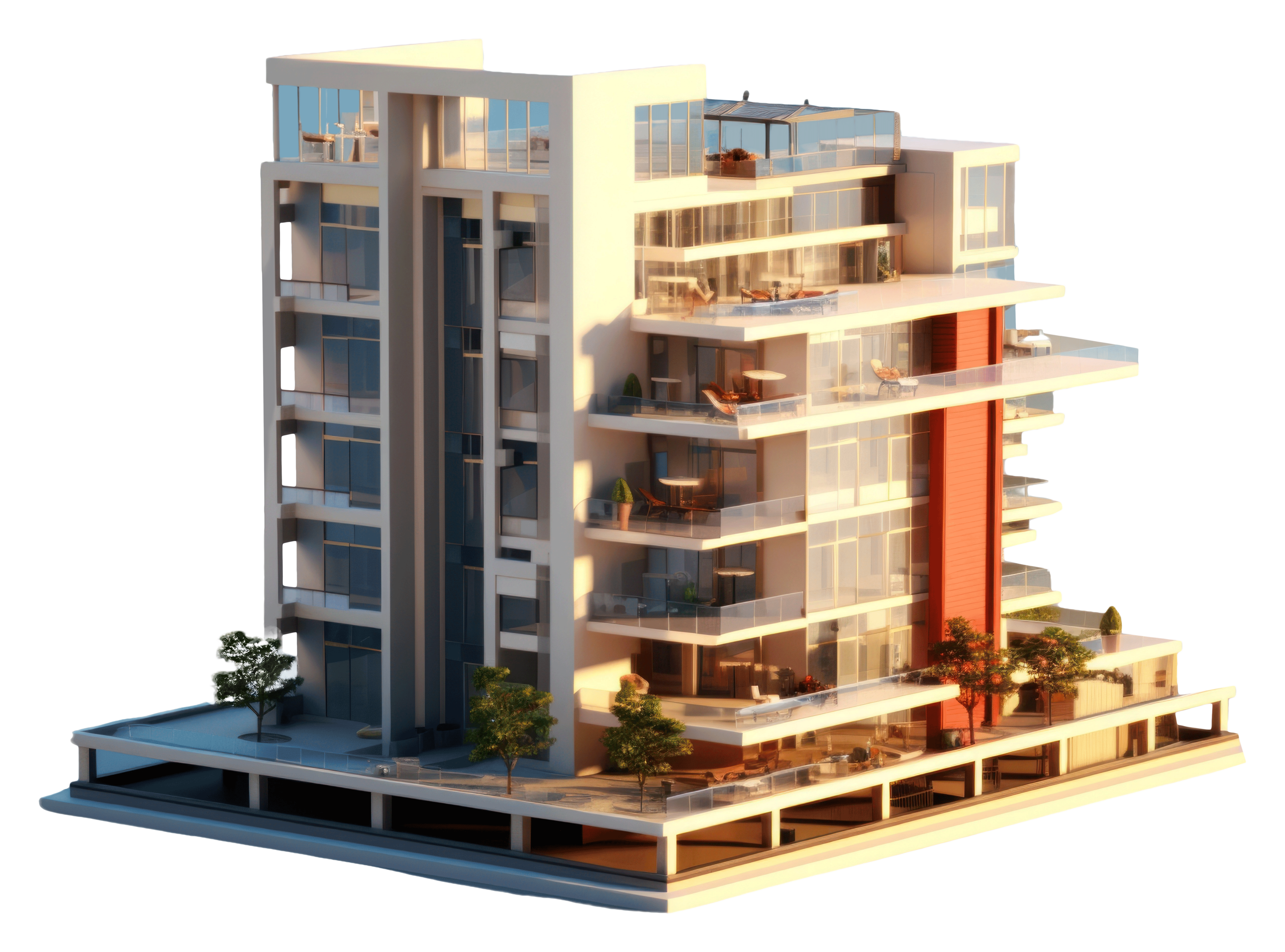 A modern Sidh Constructions residential building